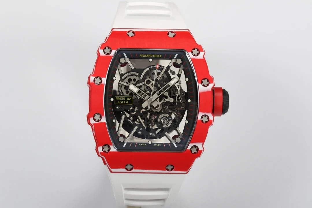 理查米尔 一体机芯 白宝石避震双发条腕表 男士机械腕表 理查米尔 一体机芯 白宝石避震双发条腕表 男士机械腕表