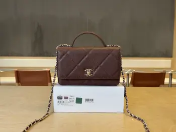 A96170 Large Diamond Pattern Double Layer Accordion Bag Women s Crossbody Bag Replica Chanel womens bags