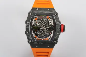 一体机芯 白宝石避震双发条腕表 男士机械腕表 高仿理查米尔男士腕表