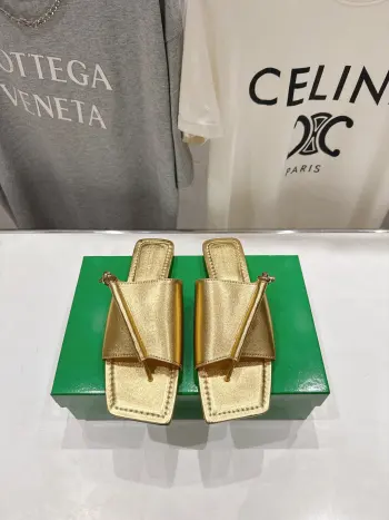 Summer New Women s Flat Slippers Women s Flat Slippers Replica Bottega Veneta Womens Sandals and Slides