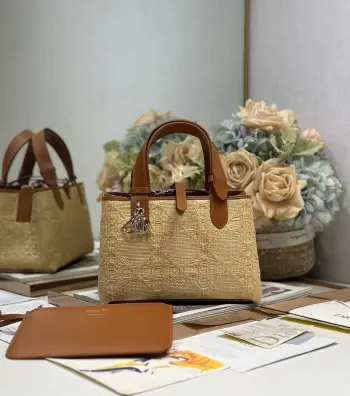 1188 Vertical Weaving Handbag Women s Crossbody Bag Replica Dior womens bags