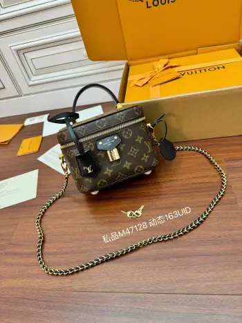M47128 Imported Diamond Fabric Handbag Women s Crossbody Bag Replica Louis Vuitton womens bags