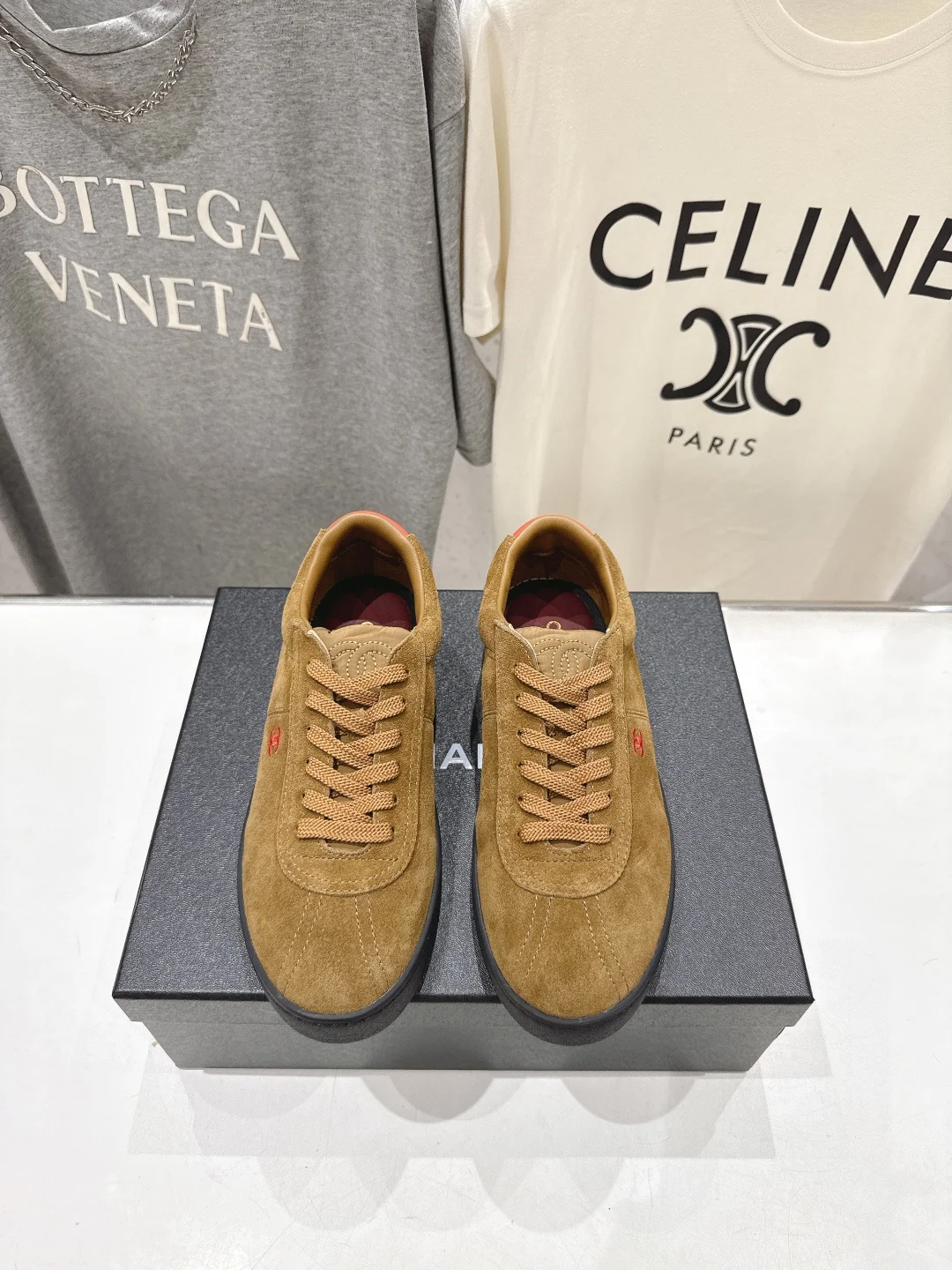 Chanel Latest lace-up flat casual shoes women s casual shoes