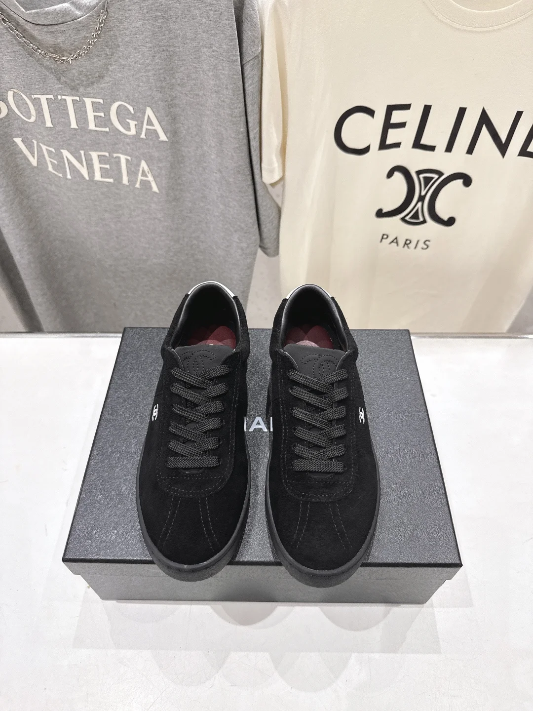 Chanel Latest lace-up flat casual shoes women s casual shoes