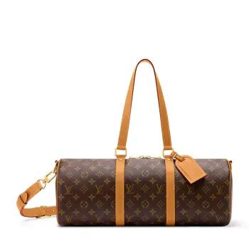 M28116 Imported Diamond Pattern Fabric Handbag Travel Bag Replica Louis Vuitton travel bags