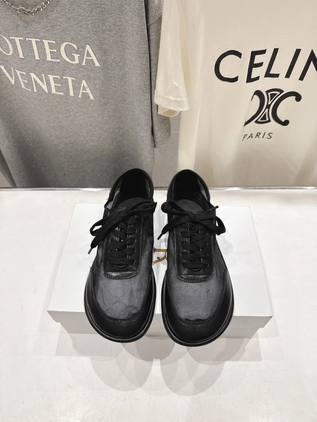 THE ROW Mesh casual shoes flat shoes women s casual shoes