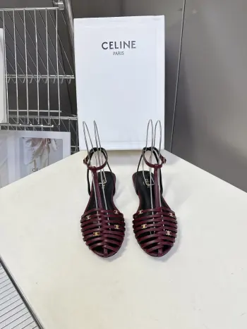 Summer Roman style woven toe sandals women s sandals Replica Celine Womens Sandals and Slides