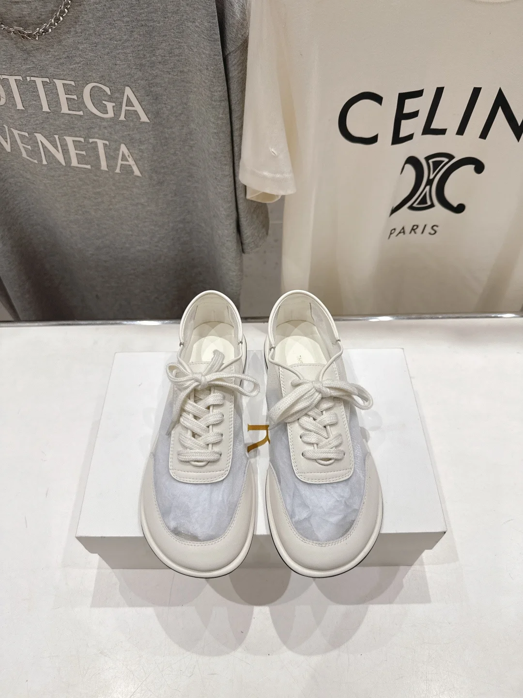 THE ROW Mesh casual shoes flat shoes women s casual shoes