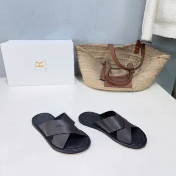 Simple mesh color-blocking lace-up flat casual shoes women s casual shoes Replica THE ROW Mens Sandals and Slides