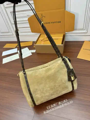 M26358 Imported Diamond Fabric Handbag Women s Crossbody Bag Replica Louis Vuitton womens bags