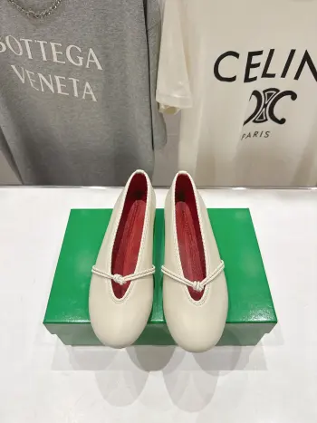 New Style Knotted Mary Jane Flat Loafers Replica Bottega Veneta Womens Loafers and Dress Shoes