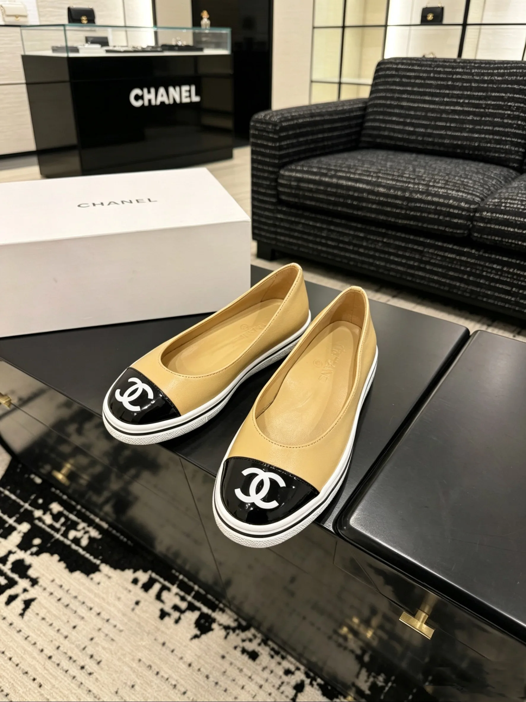 Chanel Ballet flats women s casual shoes Chanel Ballet flats women s casual shoes