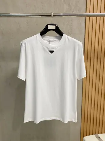 Latest unisex short-sleeve T-shirts Replica Prada Tshirts and Polos