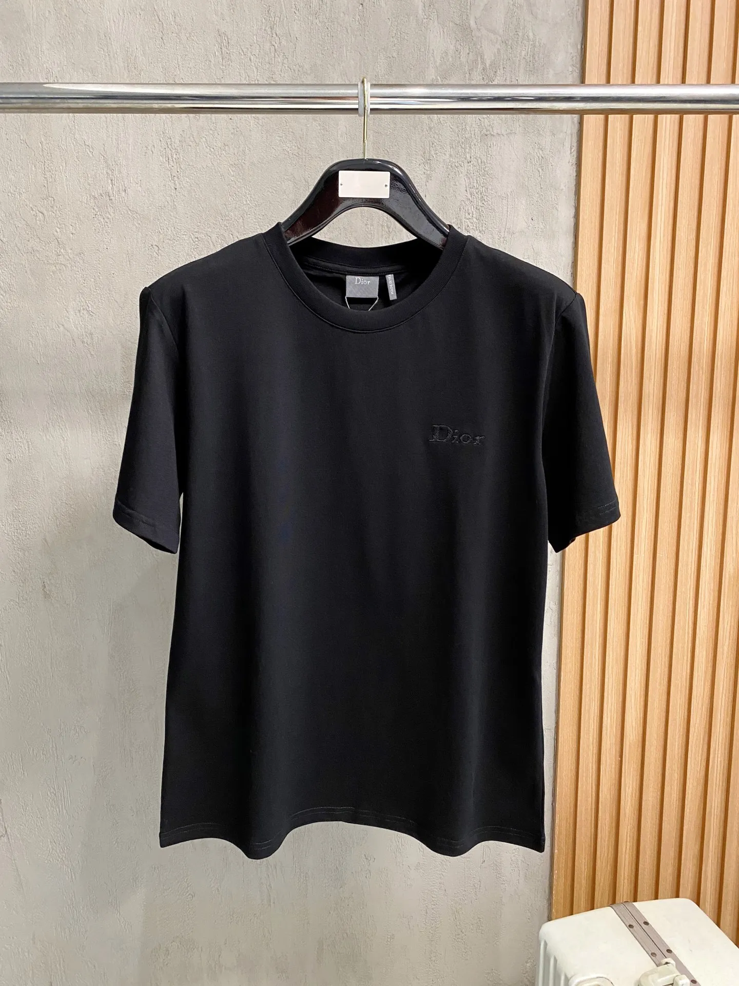 Dior Letter embroidery short sleeves