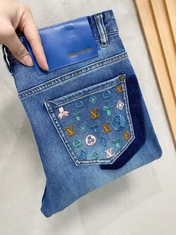 Latest style jeans Replica Louis Vuitton Jeans