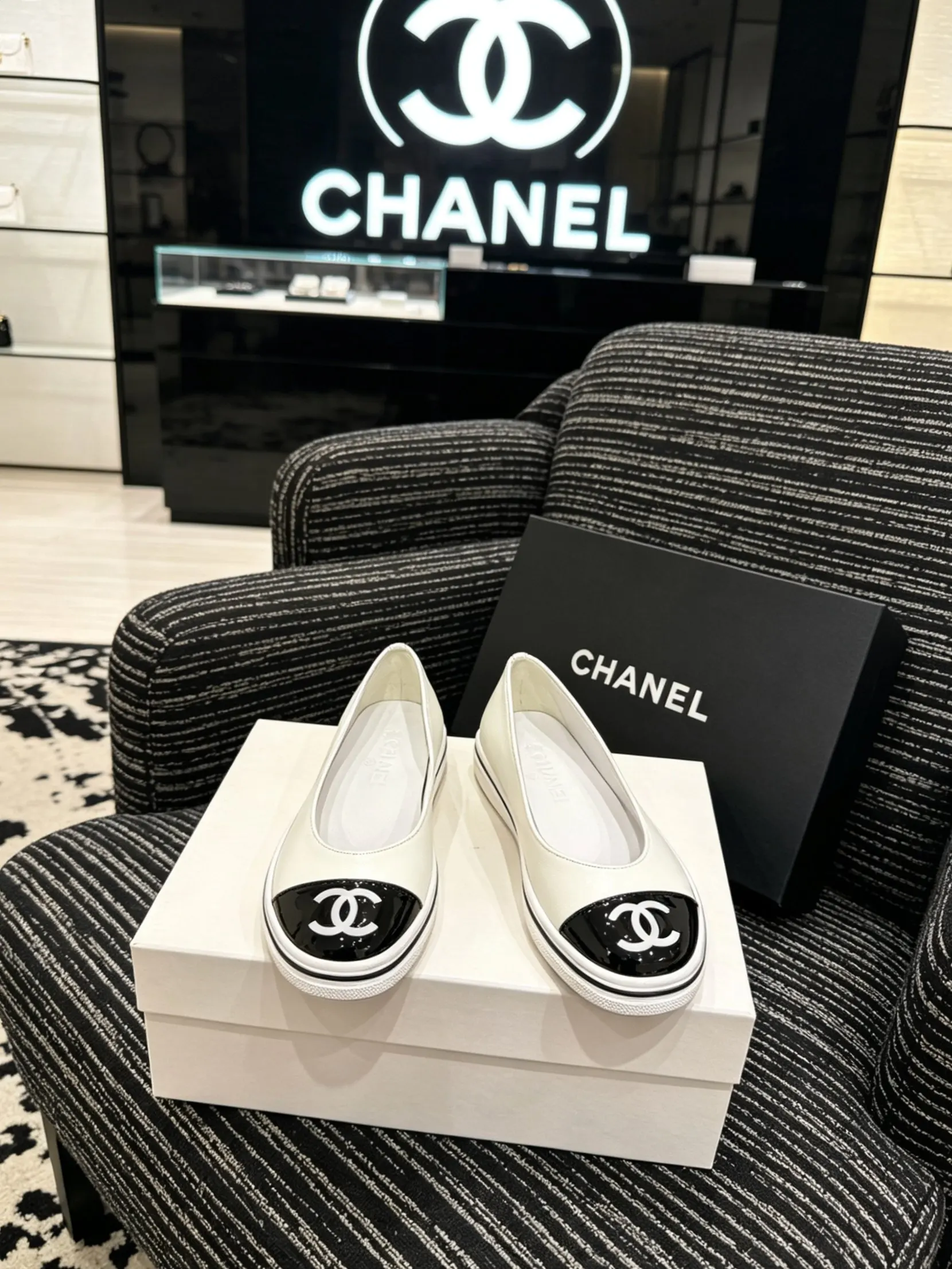 Chanel Ballet flats women s casual shoes Chanel Ballet flats women s casual shoes