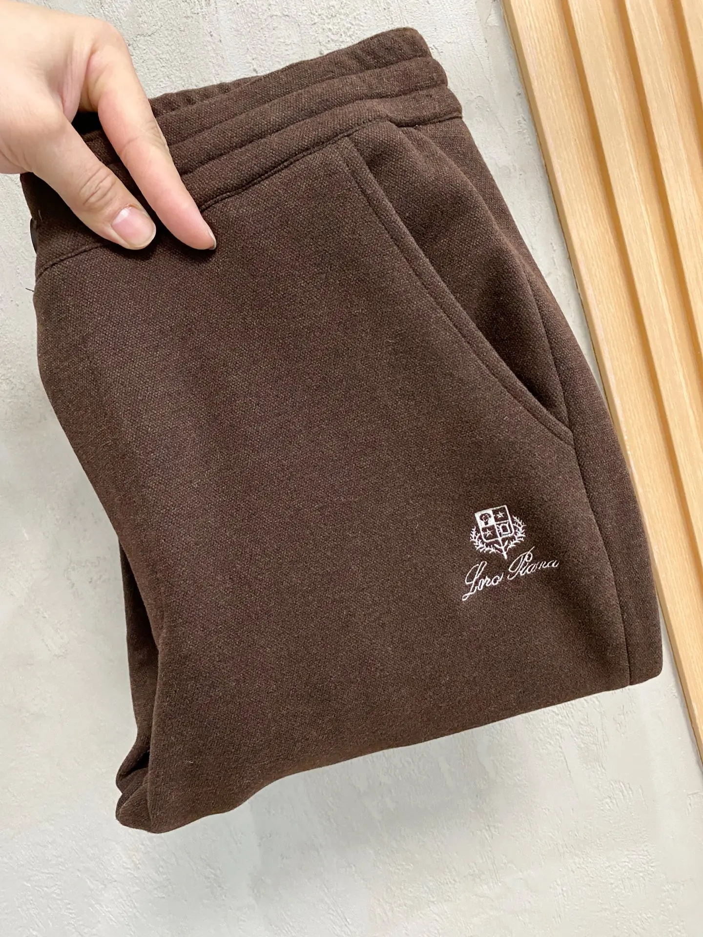 Loro Piana New Men s Cashmere Wool Blend Straight-leg Sports Pants