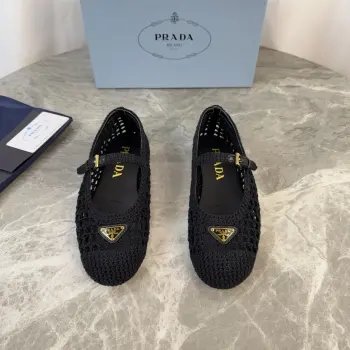 Imported yarn knitted flat shoes women s casual shoes Replica Prada Womens Loafers and Dress Shoes