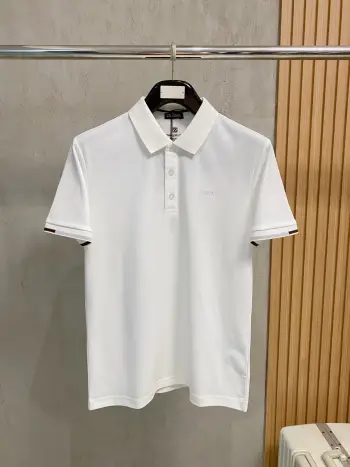 Summer New Classic Embroidered Men s Polo Shirt with Collar Replica Zegna Tshirts and Polos