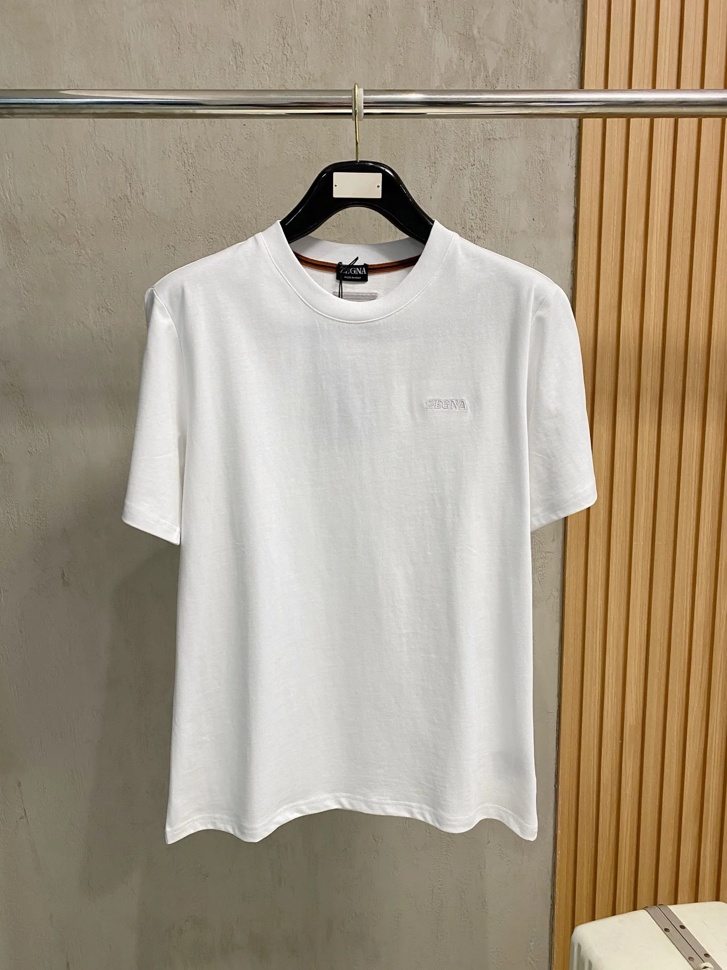 Zegna Latest unisex short-sleeve T-shirts