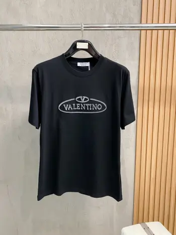 Latest short-sleeve round-neck T-shirt Replica  Valentino Garavani Tshirts and Polos