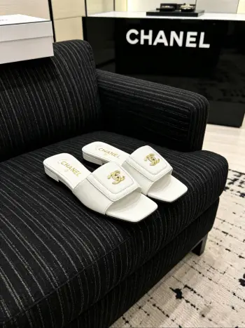 Genuine leather sole sandals women s sandals Replica Chanel Womens Sandals and Slides