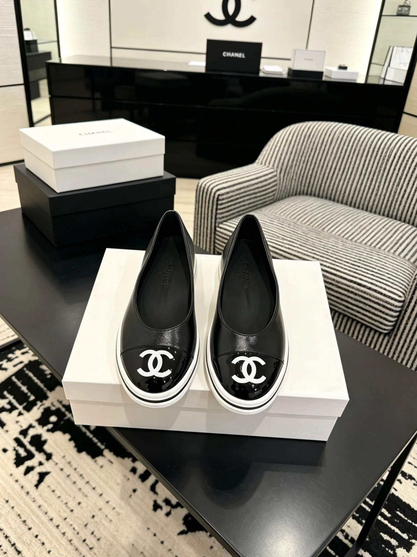 Chanel Ballet flats women s casual shoes Chanel Ballet flats women s casual shoes