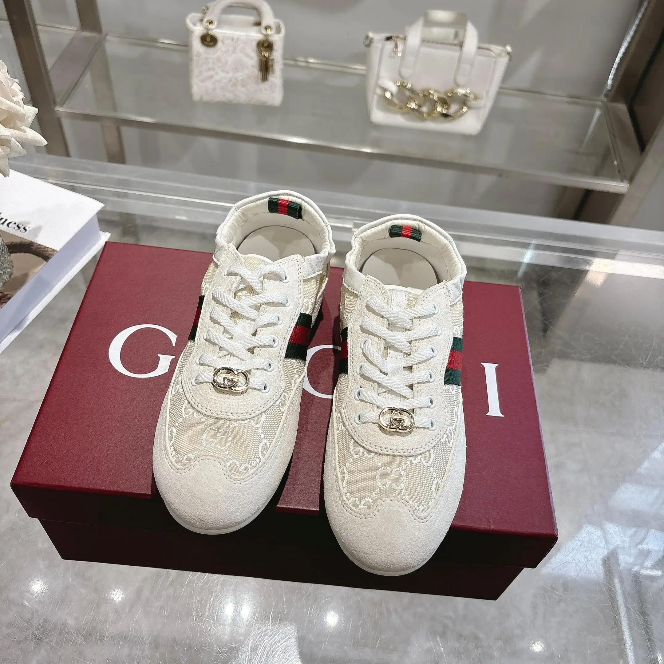 Gucci Cow suede dance shoes