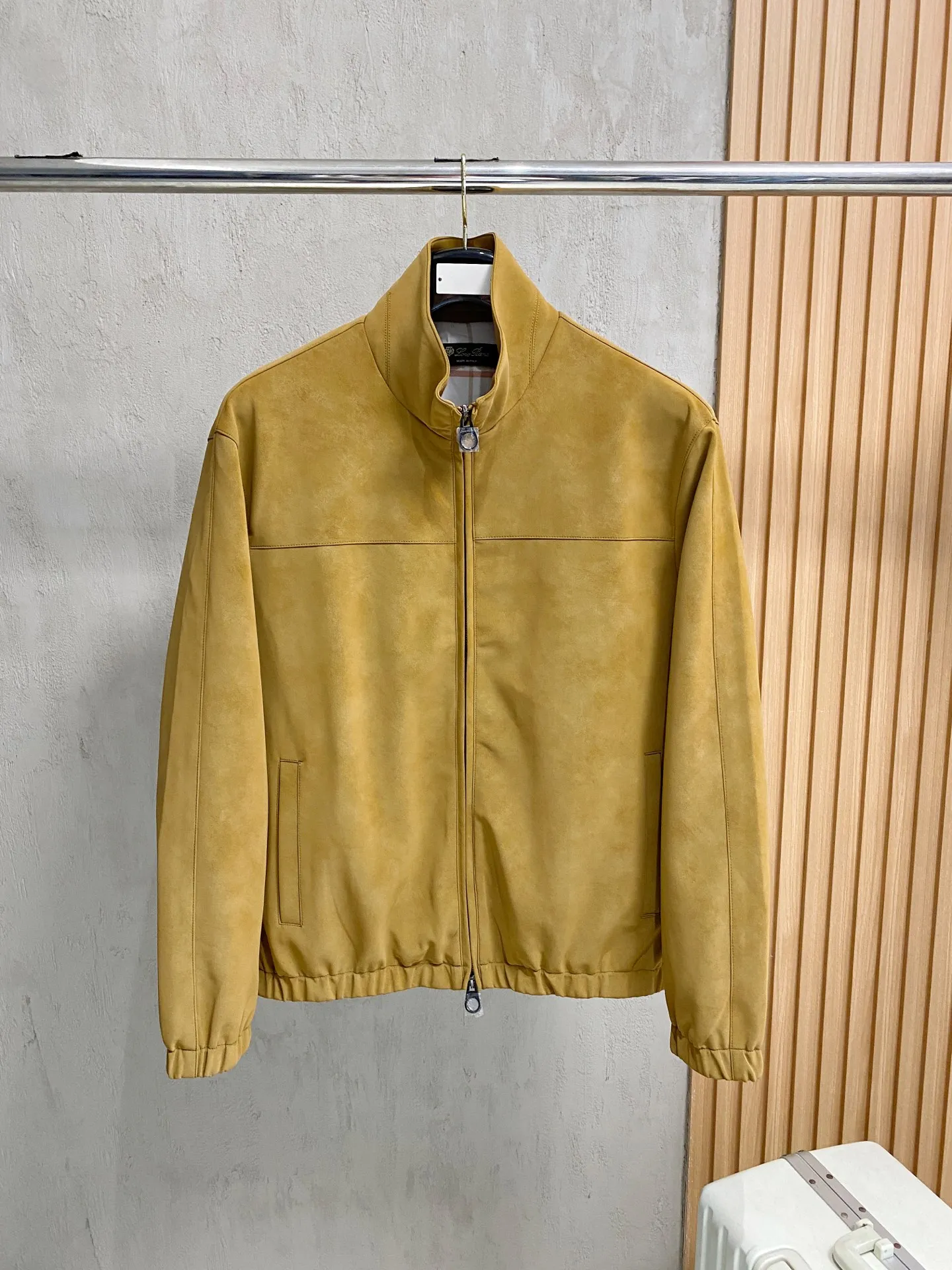 Loro Piana Classic Men s Business Casual Stand Collar Jacket