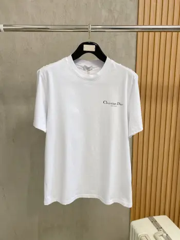Latest short-sleeve round-neck T-shirt Replica Dior Tshirts and Polos