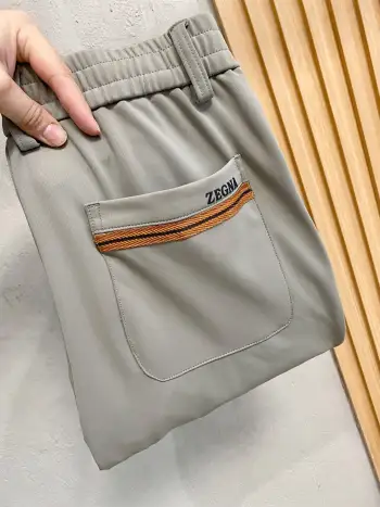 Men s casual pants Replica Zegna Pants and Trousers