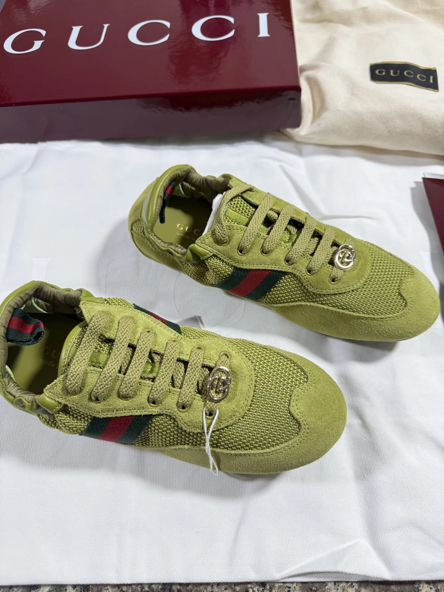 Gucci Cow suede dance shoes
