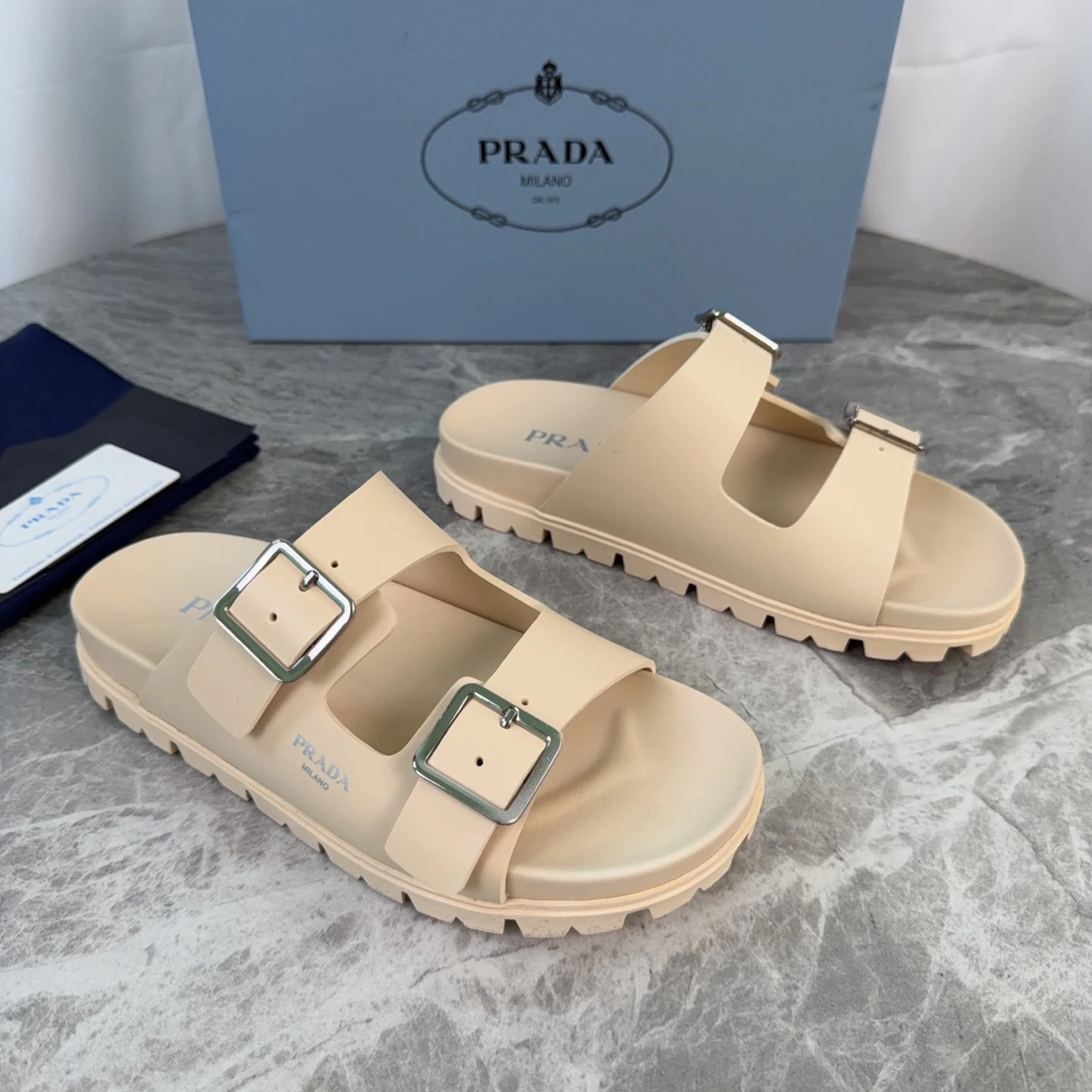 Prada Non-slip patterned sole slippers Women s slippers