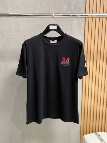 Latest unisex short-sleeve T-shirts Replica Moncler Tshirts and Polos