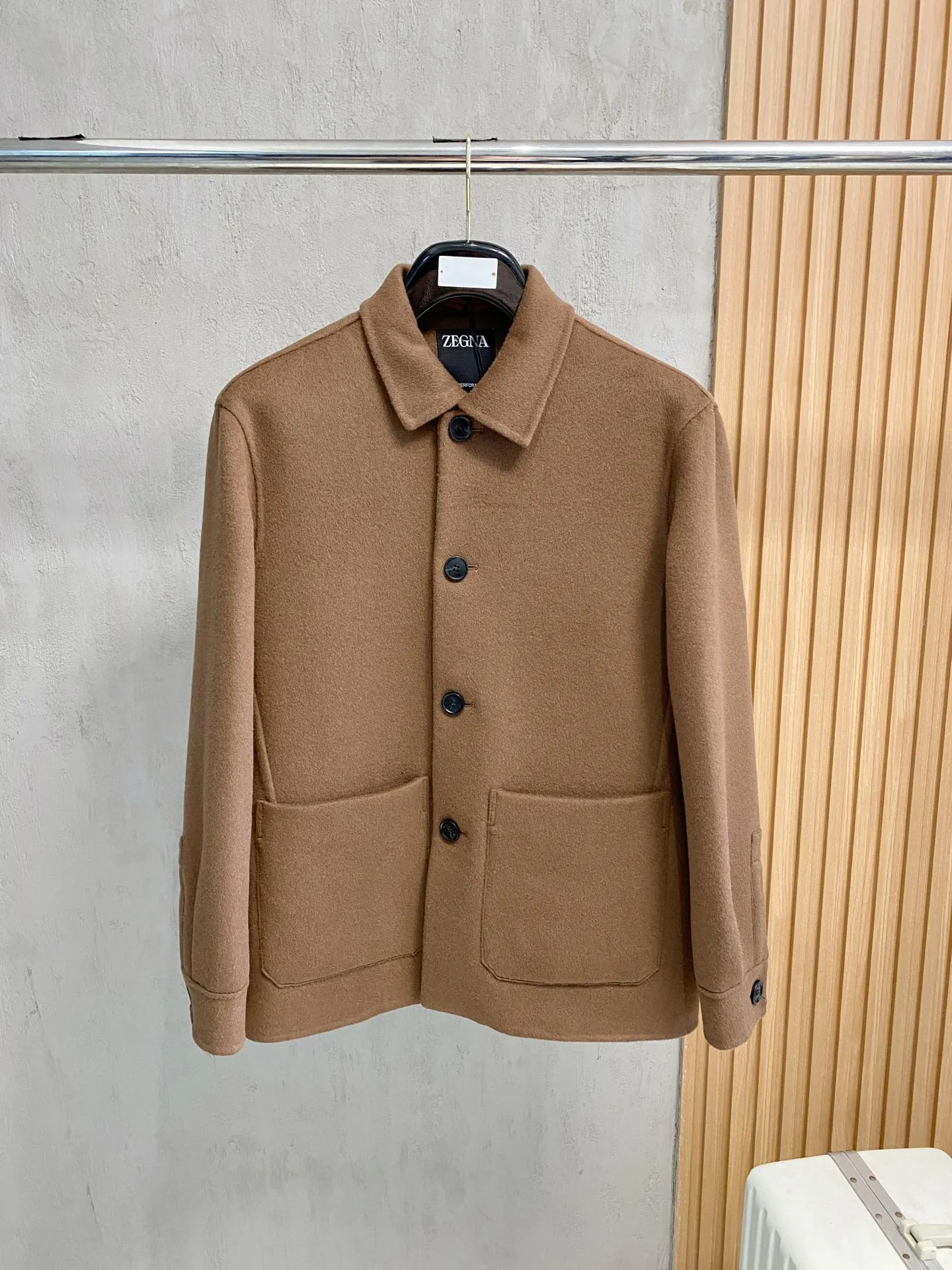 Zegna Men s Cashmere Wool Overcoat