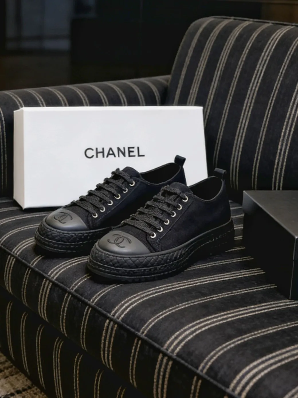 Chanel Mary Jane casual sneakers women s casual shoes