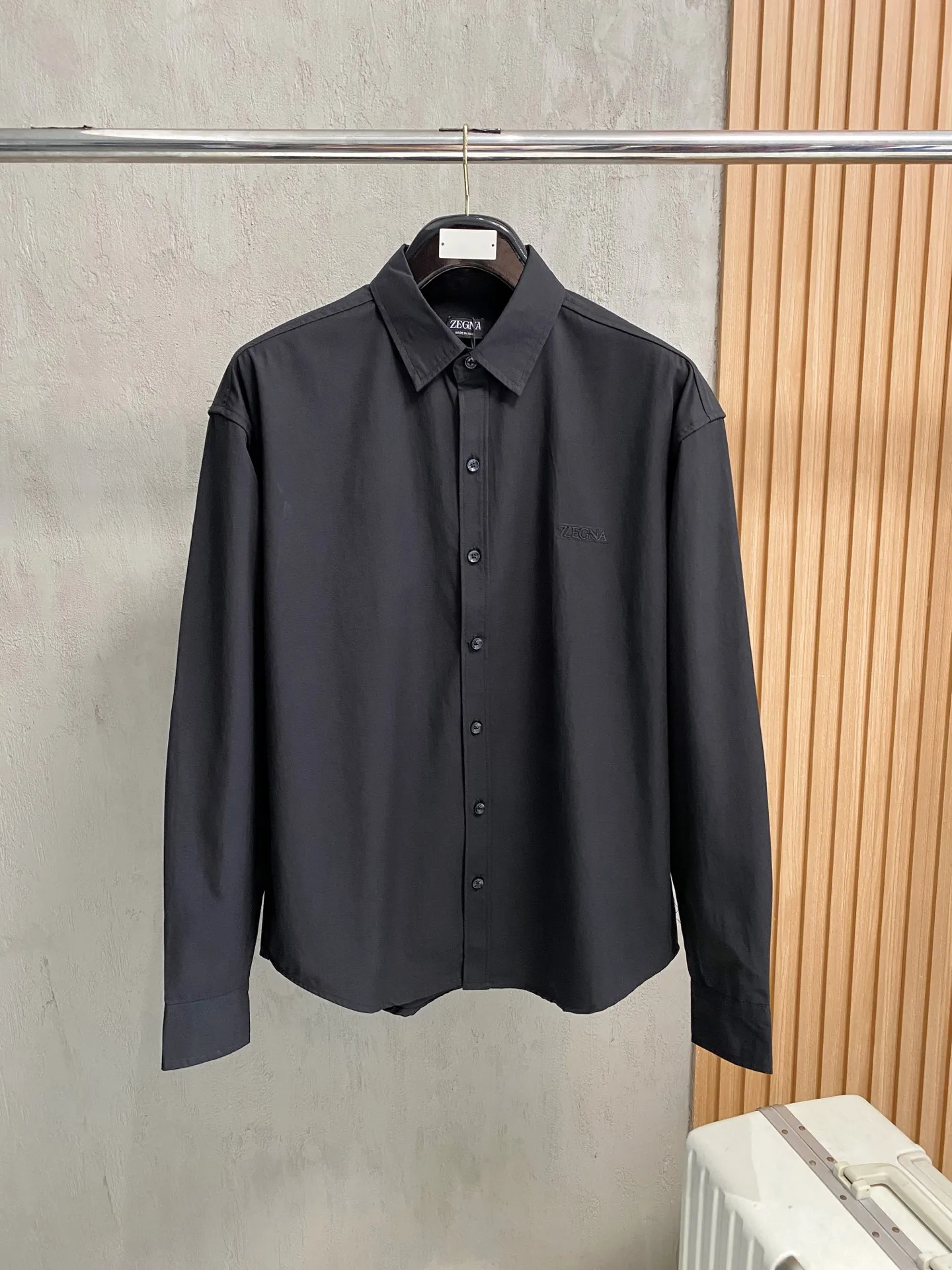 Zegna Top-quality business casual original long-sleeve shirt