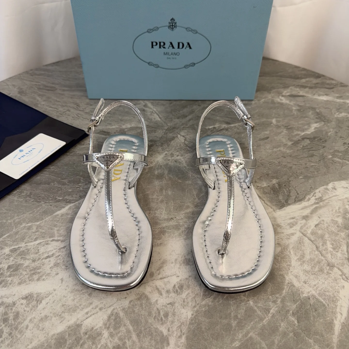 Prada Genuine leather sole sandals women s sandals Prada Genuine leather sole sandals women s sandals