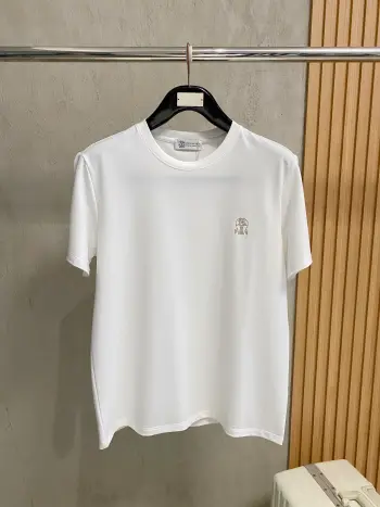 New Round Neck T-shirt Replica Brunello Cucinelli Tshirts and Polos