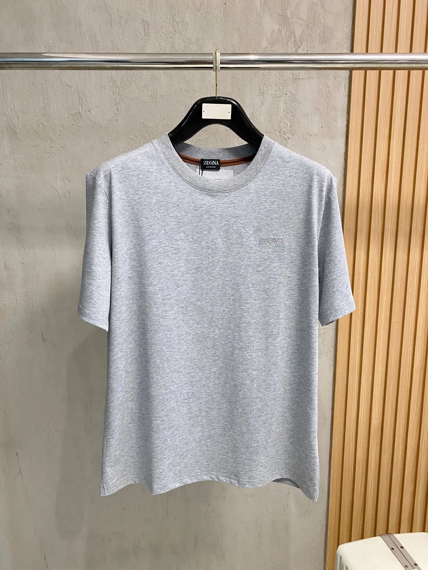 Zegna Latest unisex short-sleeve T-shirts