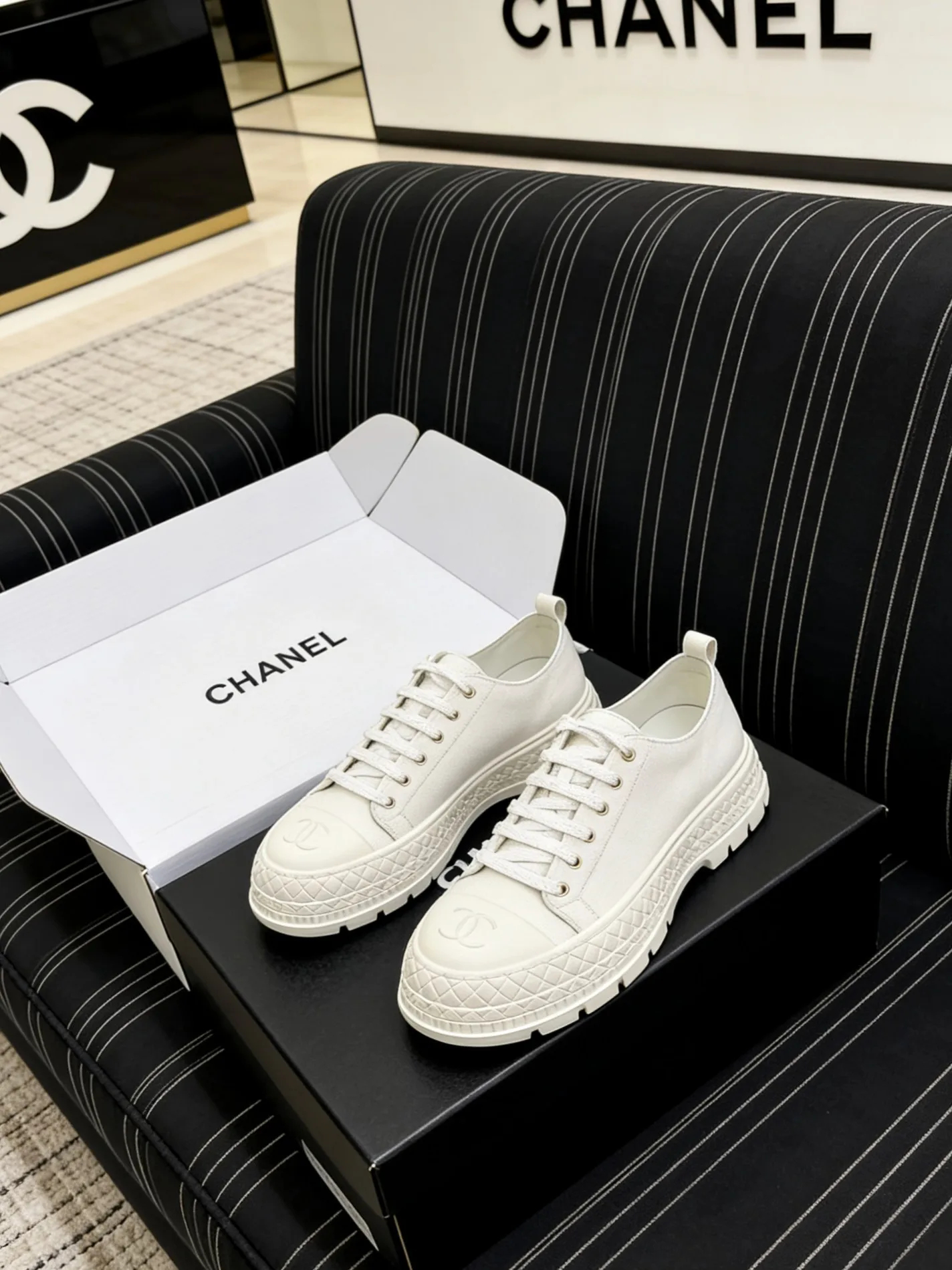 Chanel Mary Jane casual sneakers women s casual shoes