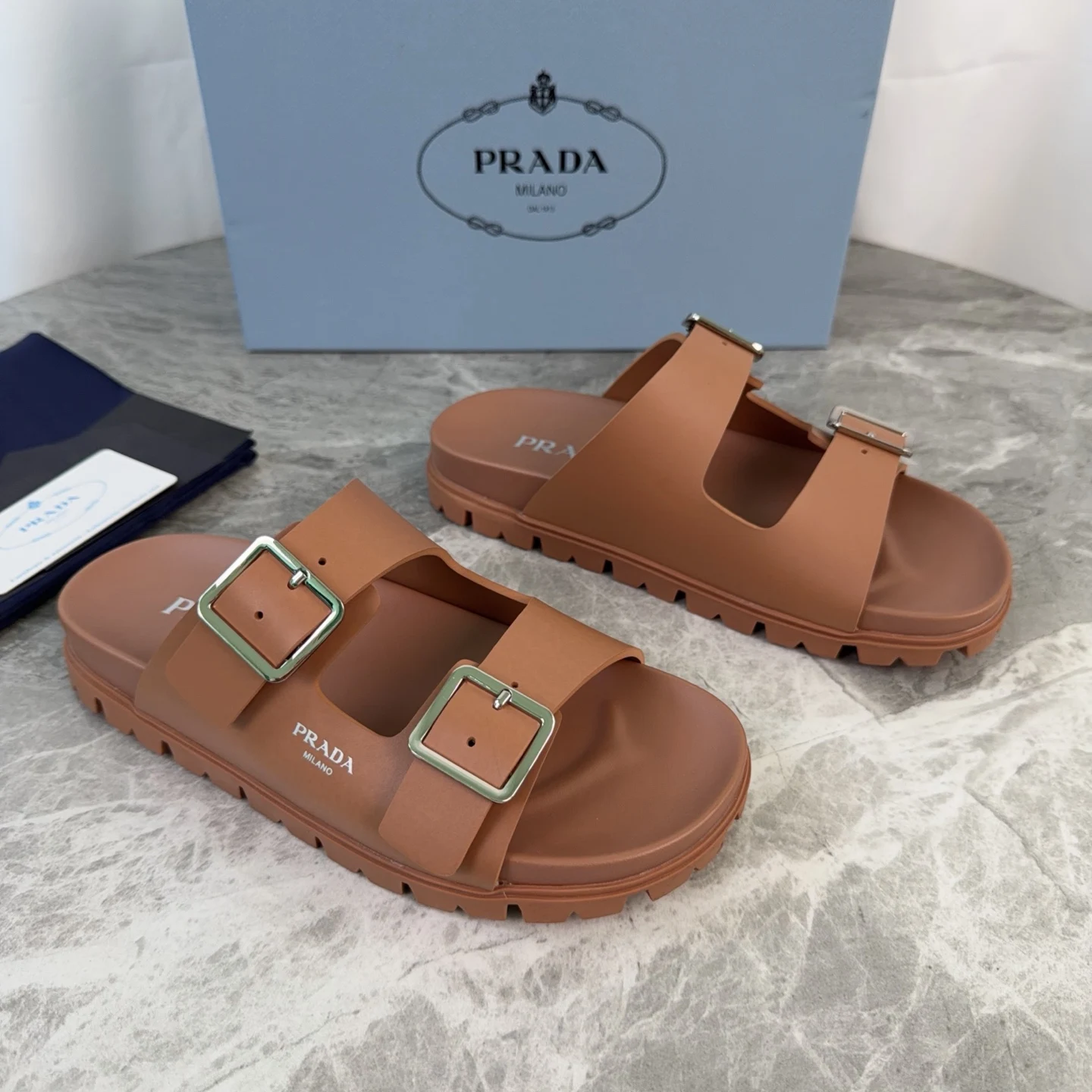 Prada Non-slip patterned sole slippers Women s slippers