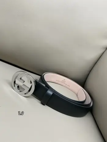 Flat Double G Buckle Belt Replica Gucci Womens Belts