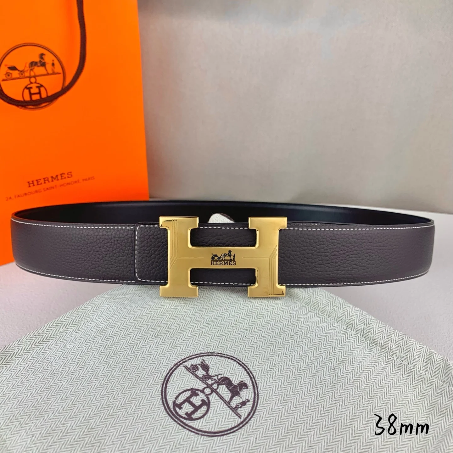 Hermes Classic men s belt