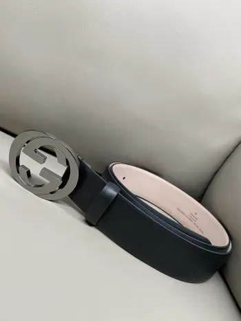 Flat Double G Buckle Belt Replica Gucci Mens Belts