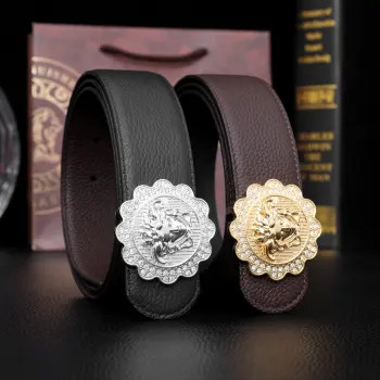 Metal Hook Men s Belt Replica Versace Mens Belts