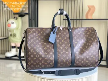 M56714 Premium All-Steel Hardware Grade A Leather Handbag Travel Bag Replica Louis Vuitton travel bags
