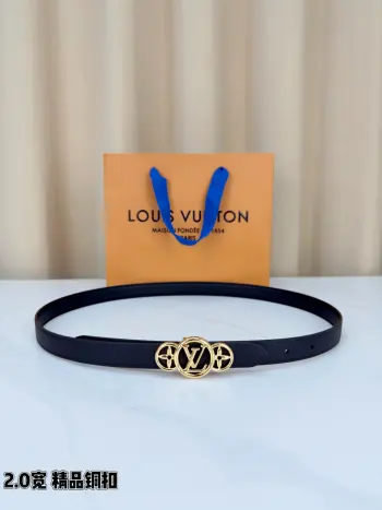 Copper buckle belt Replica Louis Vuitton Womens Belts