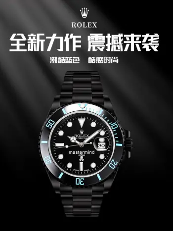 3135 movement Submariner Black and Green Water Ghost series men s mechanical watch Replica ROLEX Mens Watches