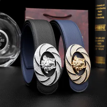Metal Hook Men s Belt Replica Versace Mens Belts
